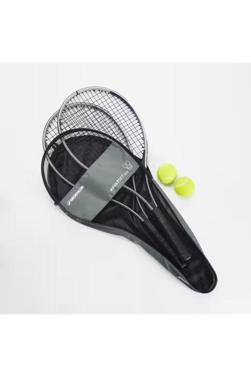 Yetişkin Tenis Seti - 2 Raket / 2 Top / 1 Kılıf - Essential