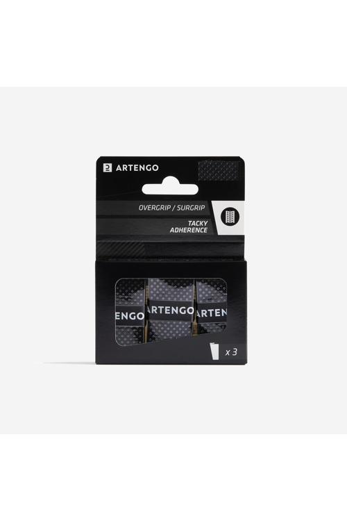 Artengo Tenis Overgrip - Siyah - 3 Adet - Tacky
