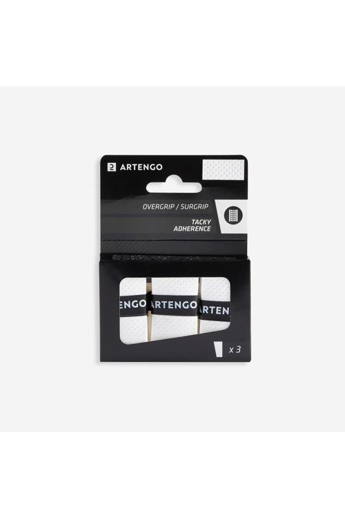 Artengo Tenis Overgrip - Beyaz - 3 Adet - Tacky