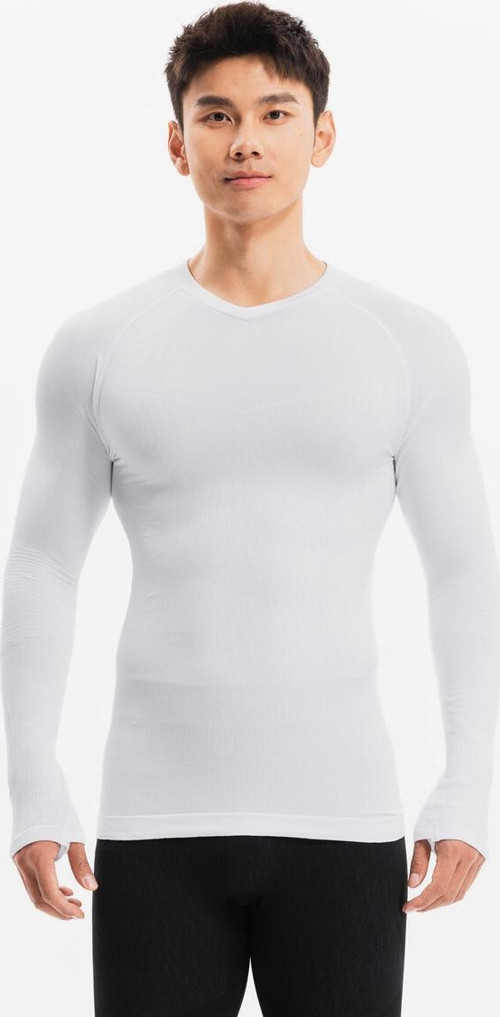 Kipsta Yetişkin Uzun Kollu Termal İçlik - Beyaz - Unisex - Keepdry