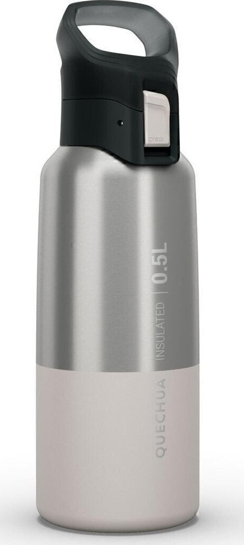 Quechua Paslanmaz Çelik Termos - Beyaz - 0,5 L - Mh500