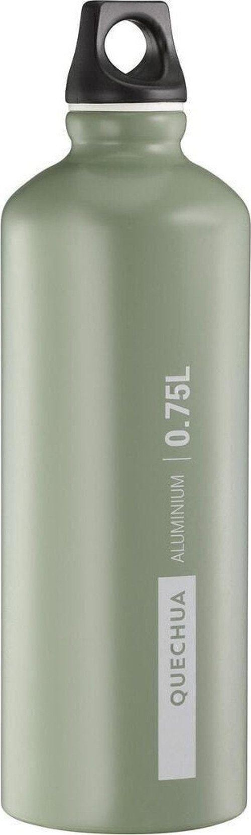 Yeşil Quechua Outdoor Alüminyum Matara - 0,75 Litre - Gri - 100 0,75 L