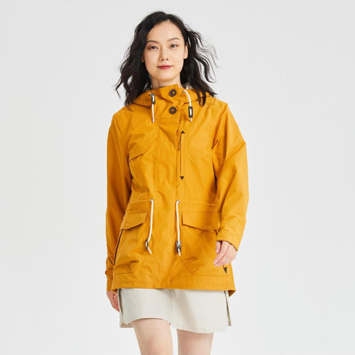 Kadın Outdoor Yağmurluk - Koyu Sarı - Nh550