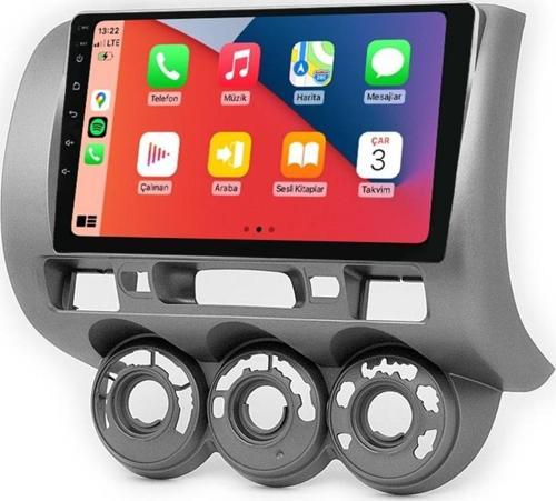 Maitec M-T-C 464 QLED Serisi Honda Jazz City 2002 2008 4+64GB Multimedya Teyp