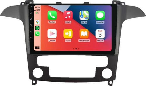 Maitec M-T-C 464 QLED Serisi Ford S-max 2006-2009 4+64GB Multimedya Teyp