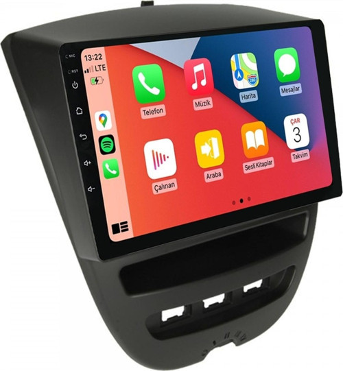 Maitec M-T-C 664 QLED Serisi Citroen C1 2005 2014 6+64GB Multimedya Teyp