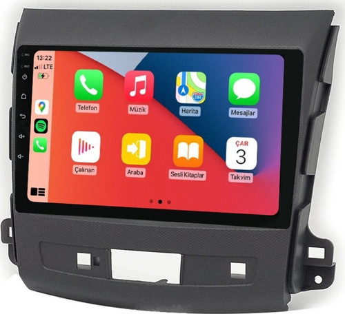 Maitec M-T-C 464 QLED Serisi Mitsubishi Outlander 2008-2012 4+64GB Multimedya Teyp