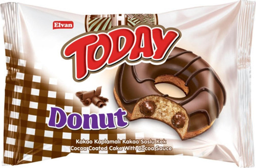 Today Donut Kek Kakaolu 35 gr 1 Adet
