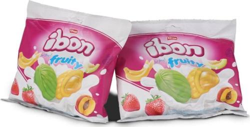 Ibon Sütlü Meyveli Şeker 300 Gr. 2 'Li Paket