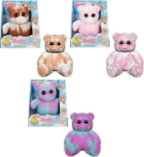 BFS 12331 NessiWorld-BTF-FİGÜR SOFTT BEAR DELUXE KARANLIKTA PARLAYAN 3A