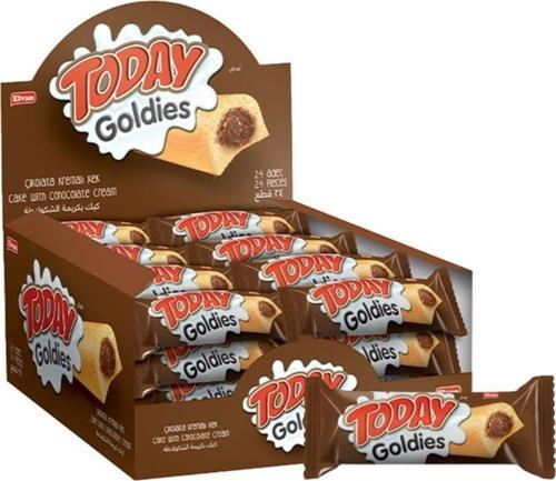 Today Goldies Çikolata Kremalı 35 gr. 24 Adet (1 Kutu)