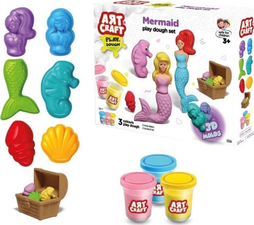 BFS 03994 Art Craft Deniz Kızı Hamur Set 168 Gr -Fentoys