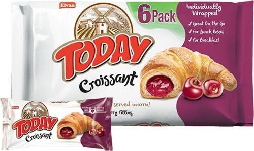 Today Kruvasan Vişneli 40  gr 6 Adet (1 Kutu)