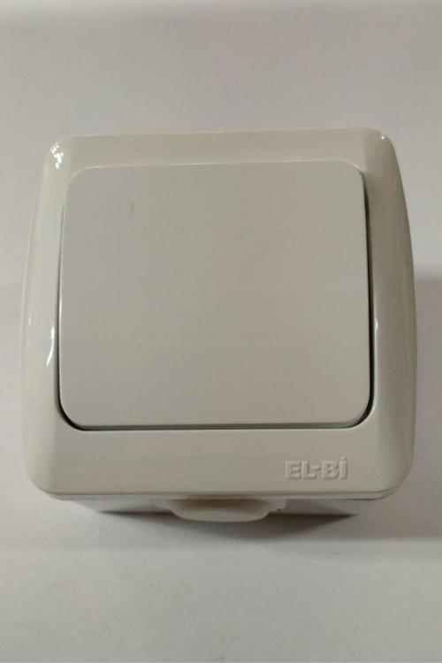 Alsu Beyaz Sıva Üstü Anahtar