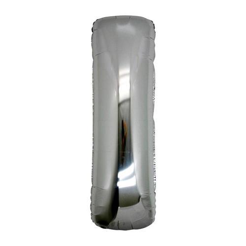 I Harf Folyo Balon Gümüş Renk  40 İnç (4915) Go-53-vice/(1395)