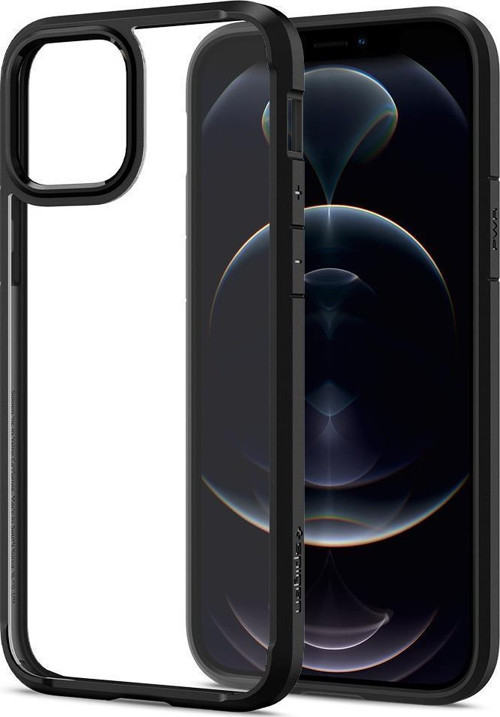 iPhone 12 / iPhone 12 Pro ile Uyumlu Kılıf Ultra Hybrid Matte Black