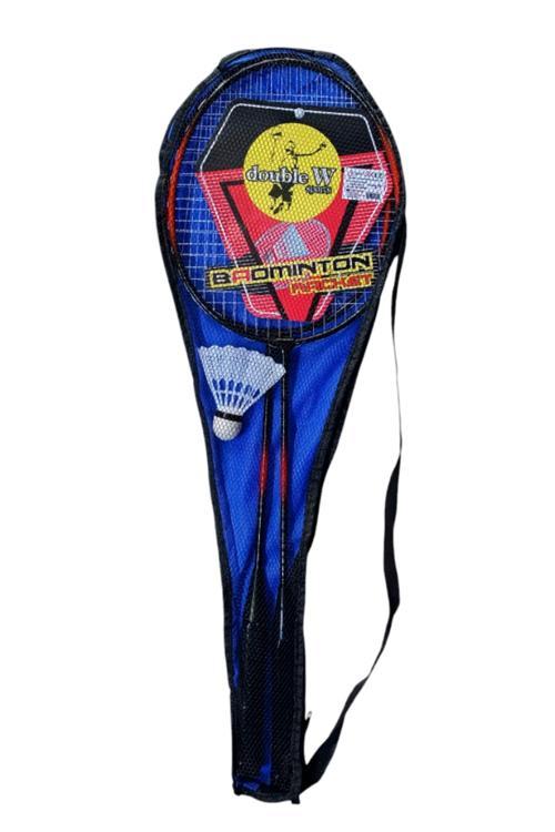 Badminton Raketi Set 2 Raket 1 Top Çantalı