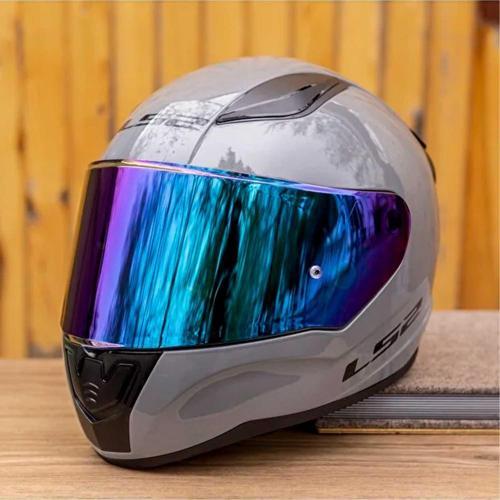 Rapid 2 Full Face Motosiklet Kaskı Şeffaf + Gökkuşağı Vizörlü