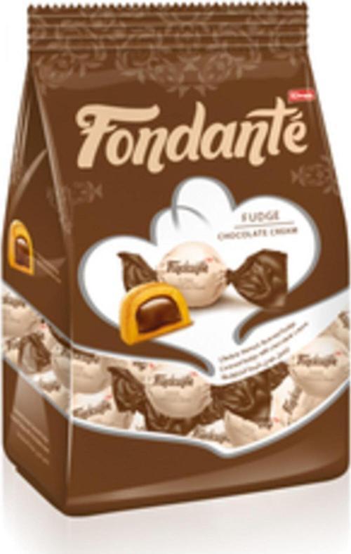 Elvan Fondante Fudge Çikolata Kremalı 500 gr. (1 Poşet)