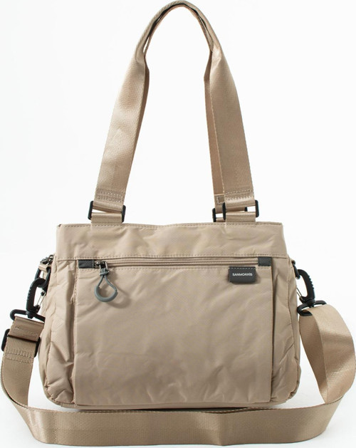 5 Gözlü Desenli Paraşüt Kumaş Ayarlanabilir Çapraz Askılı El Ve Omuz Çantası