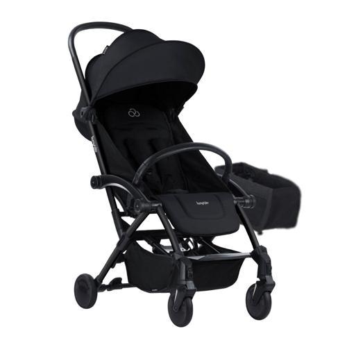 Connect 3 Bebek Arabası / Black-Black Yan Düzenleyici Çanta Hediyeli