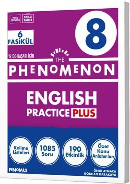 8. Sınıf The Phenomenon Englısh Practıce Plus 6 Fasikül Fenomen Okul Yayınları