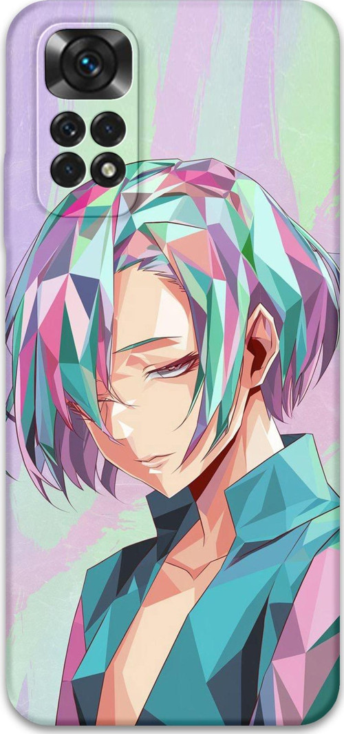 Xiaomi Redmi Note 11 Uyumlu Anime Desenli Telefon Kılıfı + Ekran Koruyucu - 5743
