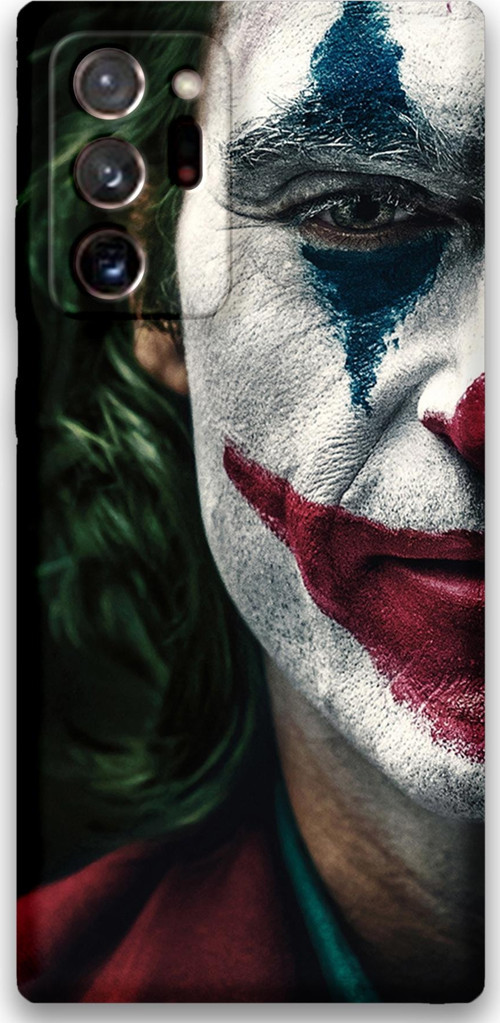 Galaxy Note 20 Ultra Uyumlu Joker Desenli Telefon Kılıfı + Ekran Koruyucu - 5827