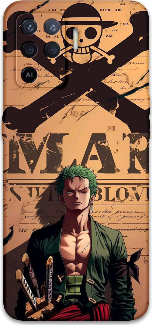 Oppo Reno 5 Lite Uyumlu Anime Desenli Telefon Kılıfı + Ekran Koruyucu - 5755