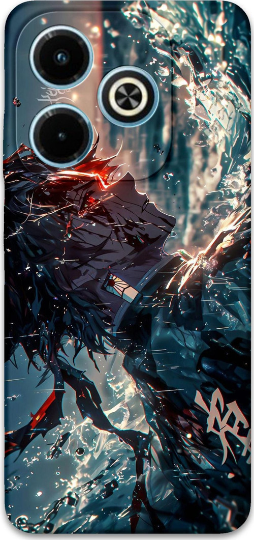 İnfinix Hot 40İ Uyumlu Anime Desenli Telefon Kılıfı + Ekran Koruyucu - 5749