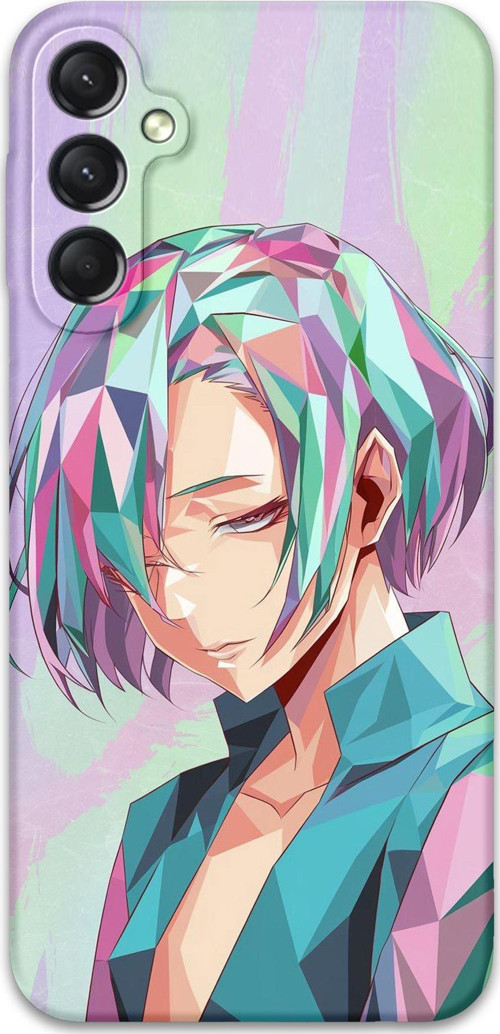 Galaxy A25 Uyumlu Anime Desenli Telefon Kılıfı + Ekran Koruyucu - 5743