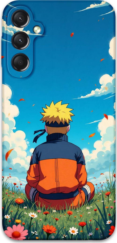 Galaxy A25 Uyumlu Anime Desenli Telefon Kılıfı + Ekran Koruyucu - 5747