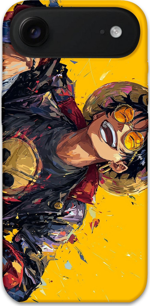 İphone 17 Air Uyumlu Anime Desenli Telefon Kılıfı + Ekran Koruyucu - 5916