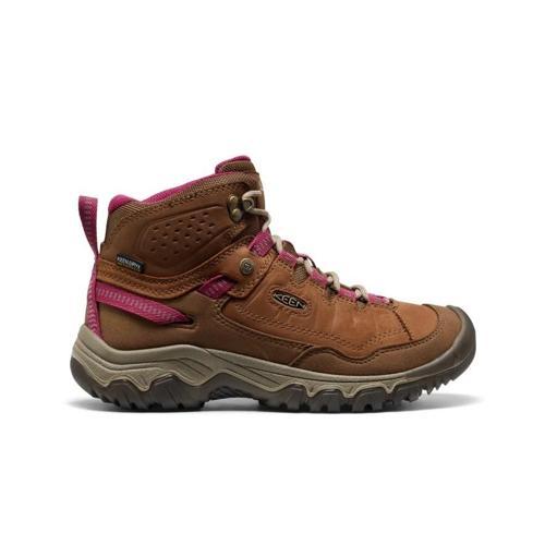 1030689 Targhee IV Mid WP W Bison/BEAUJOLAIS Kadın Outdoor Bot