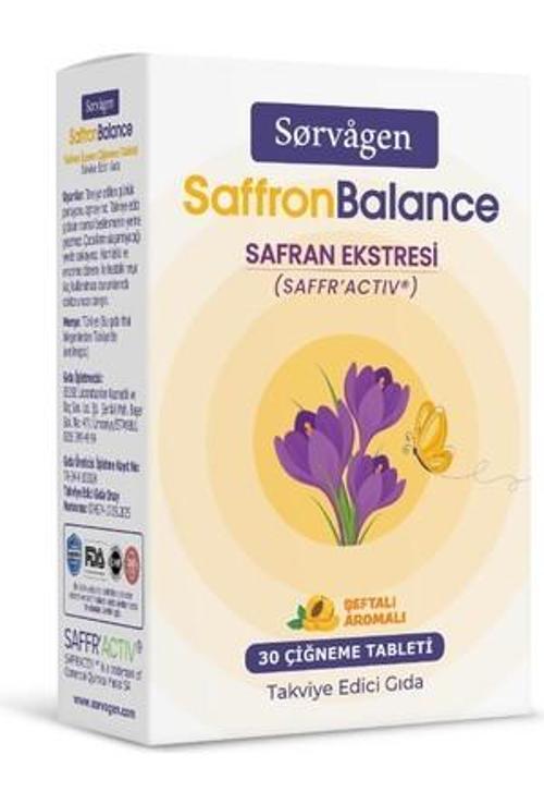 SAFFRONBALANCE SAFRAN 30 ÇİĞNEME TABLETİ