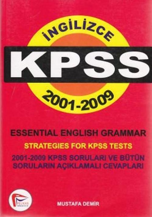 İngilizce KPSS 2001-2009