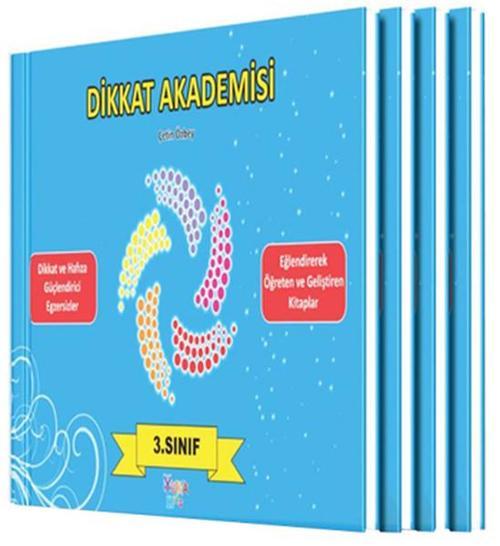 Dikkat Akademisi 3. Sınıf Seti (4 Kitap)