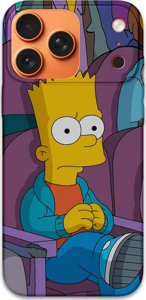 İphone 17 Pro Uyumlu Çizgi Film Desenli Telefon Kılıfı + Ekran Koruyucu - 5821