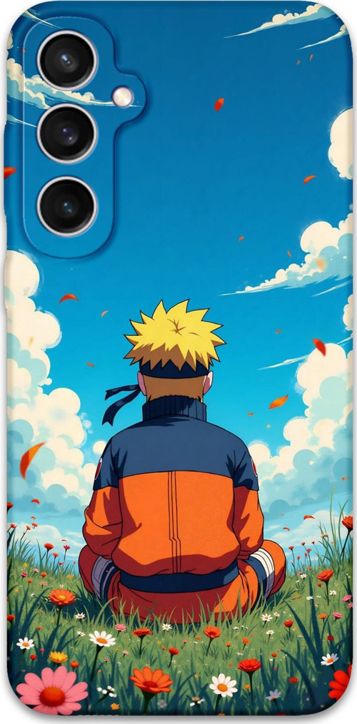 Galaxy S24 Plus Uyumlu Anime Desenli Telefon Kılıfı + Ekran Koruyucu - 5747