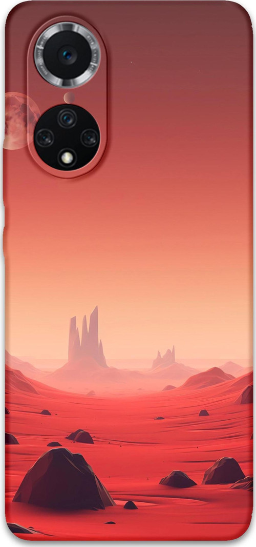 Huawei Nova 9 Uyumlu Uzay Desenli Telefon Kılıfı + Ekran Koruyucu - 5859