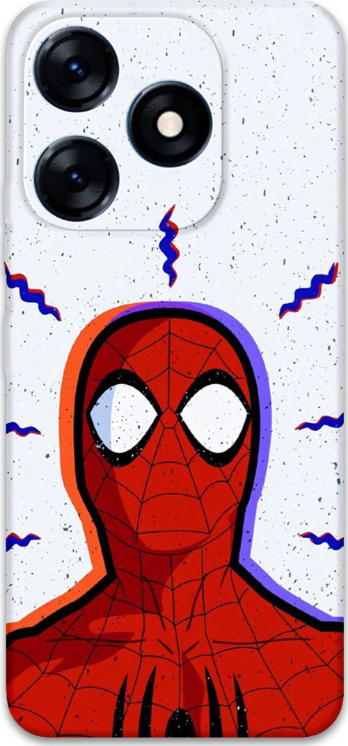 Tecno Spark Go 2024 Uyumlu Spiderman Desenli Telefon Kılıfı + Ekran Koruyucu - 5830