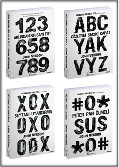 John Verdon Polisiye Seti - 4 Kitap Takım