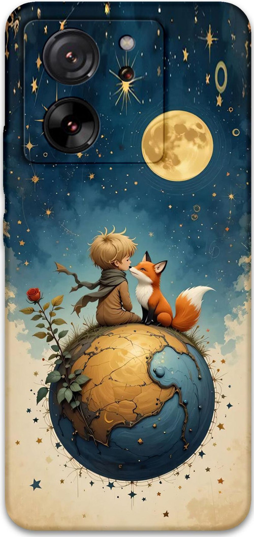 Xiaomi Mi 13T Pro Uyumlu Çizgi Film Desenli Telefon Kılıfı + Ekran Koruyucu - 5823