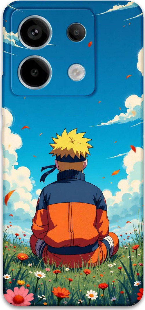 Poco M6 Pro Uyumlu Anime Desenli Telefon Kılıfı + Ekran Koruyucu - 5747