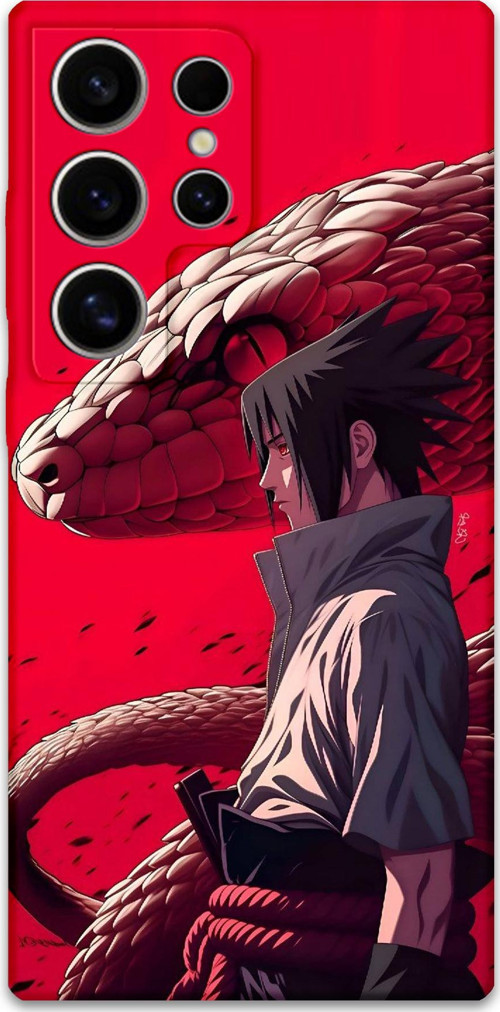 Galaxy S25 Ultra Uyumlu Anime Desenli Telefon Kılıfı + Ekran Koruyucu - 5746