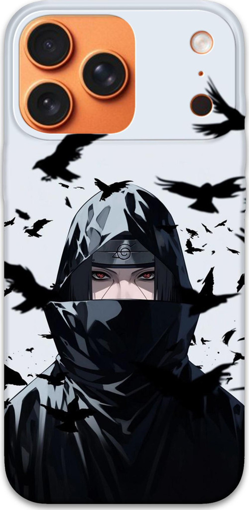 İphone 17 Pro Uyumlu Anime Desenli Telefon Kılıfı + Ekran Koruyucu - 5879