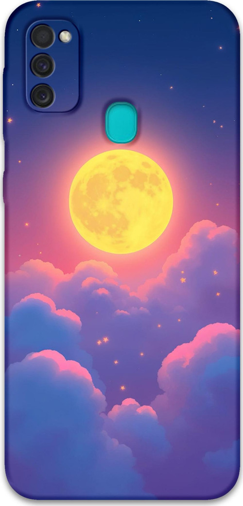 Galaxy M30S Uyumlu Anime Desenli Telefon Kılıfı + Ekran Koruyucu - 5744