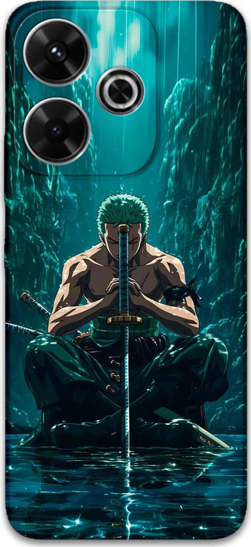 Xiaomi Redmi 13 Uyumlu Anime Desenli Telefon Kılıfı + Ekran Koruyucu - 5757