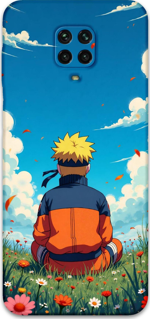 Xiaomi Redmi Note 9S Uyumlu Anime Desenli Telefon Kılıfı + Ekran Koruyucu - 5747