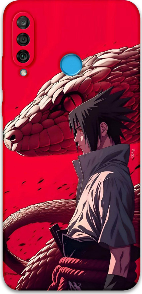 Huawei P30 Lite Uyumlu Anime Desenli Telefon Kılıfı + Ekran Koruyucu - 5746